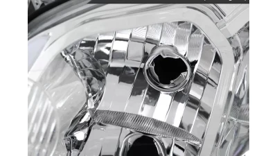 Spec-D Switchback Sequential Signal LED Bar Factory Style Headlights (Chrome Housing/Clear Lens) Chevrolet Impala | Monte Carlo 2006-2016                                     - 2LH-IPA06-G3-RS - Image 4