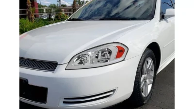 Spec-D Switchback Sequential Signal LED Bar Factory Style Headlights (Chrome Housing/Clear Lens) Chevrolet Impala | Monte Carlo 2006-2016                                     - 2LH-IPA06-G3-RS - Image 9