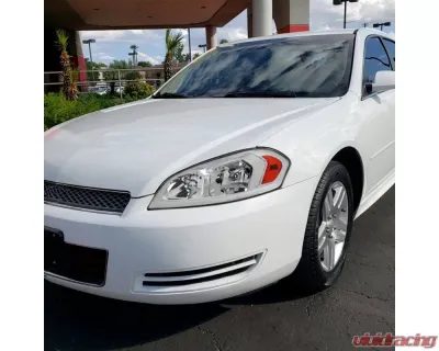 Spec-D Switchback Sequential Signal LED Bar Factory Style Headlights (Chrome Housing/Clear Lens) Chevrolet Impala | Monte Carlo 2006-2016 - 2LH-IPA06-G3-RS