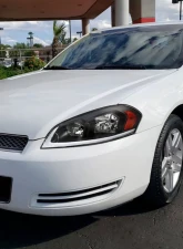 Spec-D Switchback Sequential Signal LED Bar Factory Style Headlights (Matte Black Housing/Clear Lens) Chevrolet Impala | Monte Carlo 2006-2016                                     - 2LH-IPA06JM-G3-RS - Image 9