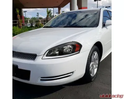 Spec-D Switchback Sequential Signal LED Bar Factory Style Headlights (Matte Black Housing/Clear Lens) Chevrolet Impala | Monte Carlo 2006-2016 - 2LH-IPA06JM-G3-RS