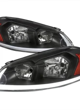 Spec-D Switchback Sequential Signal LED Bar Factory Style Headlights (Matte Black Housing/Clear Lens) Chevrolet Impala | Monte Carlo 2006-2016                                     - 2LH-IPA06JM-G3-RS - Image 10
