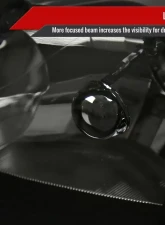 Spec-D Switchback Sequential Signal LED Bar Factory Style Headlights (Matte Black Housing/Smoked Lens) Chevrolet Impala | Monte Carlo 2006-2015                                     - 2LH-IPA06SM-G3-RS - Image 3