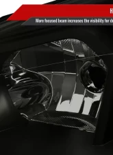 Spec-D Switchback Sequential Signal LED Bar Factory Style Headlights (Matte Black Housing/Smoked Lens) Chevrolet Impala | Monte Carlo 2006-2015                                     - 2LH-IPA06SM-G3-RS - Image 4