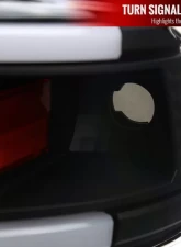 Spec-D Dual LED Bar Factory Style Headlights (Matte Black Housing/Clear Lens) Dodge Ram 1994-2002                                     - 2LH-RAM94JM-G3-RS - Image 5