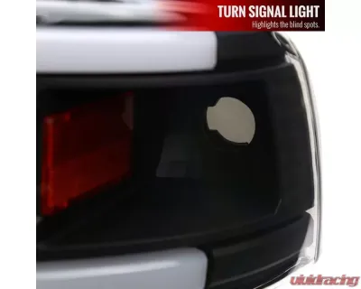 Spec-D Dual LED Bar Factory Style Headlights (Matte Black Housing/Clear Lens) Dodge Ram 1994-2002 - 2LH-RAM94JM-G3-RS