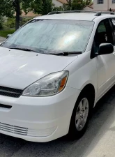 Spec-D Driver/Left Side Factory Style Headlights w/ Amber Reflector (Chrome Housing/Clear Lens) Toyota Sienna 2004-2005                                     - 2LH-SNA04-L-GO - Image 10