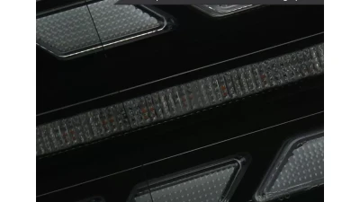 Spec-D Full LED Projector Headlights w/ Sequential LED Turn Signal (Matte Black Housing/Smoked Lens) Toyota FJ Cruiser 2007-2014                                     - 2LHE-FJ07SM-SQ-RS - Image 6