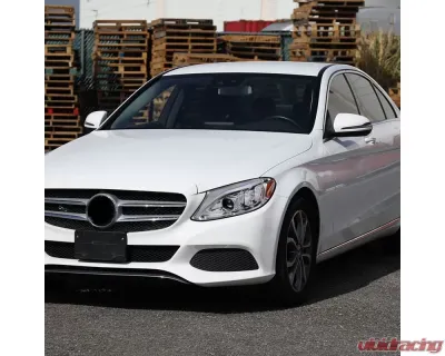 Spec-D Full LED Projector Headlights with Sequential Turn Signal Chrome Housing/Clear Lens Mercedes-Benz C-Class W205 2015-2018 - 2LHE-W20515-SQ-TM
