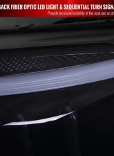 Spec-D Full LED Projector Headlights with Sequential Turn Signal Glossy Black Housing/Light Smoke Lens Mercedes-Benz C-Class W205 2015-2018                                     - 2LHE-W20515G-SQ-TM - Image 4
