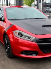 Spec-D Switchback Sequential Animated LED Bar Projector Headlights Chrome Housing/Clear Lens Dodge Dart 2013-2016                                     - 2LHP-DRT13-SQ-RS - Image 10