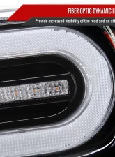 Spec-D Switchback Sequential Turn Signal Animated LED Bar Projector Headlights (Matte Black Housing/Clear Lens) Toyota FJ Cruiser 2007-2014                                     - 2LHP-FJ07JM-SQ-RS - Image 5