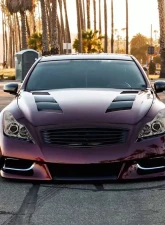 Spec-D Factory Style Projector Headlights (Chrome Housing/Clear Lens) Infiniti G37 | Q60 2008-2015                                     - 2LHP-G37082-RS - Image 9