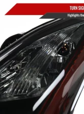 Spec-D Factory Style Projector Headlights (Matte Black Housing/Smoked Lens) Infiniti G37 | Q60 2008-2015                                     - 2LHP-G37082SM-RS - Image 5