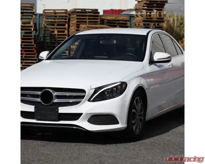Spec-D Switchback Sequential Turn Signal Projector Headlights Jet Black Housing/Clear Lens Mercedes-Benz C-Class W205 2015-2018 - 2LHP-W20515BK-SQ-TM