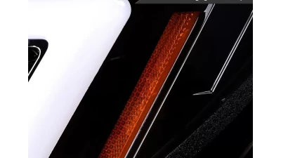 Spec-D LED Bar Sequential Turn Signal Projector Headlights (Glossy Black Housing/Clear Lens) Subaru WRX | STI 2006-2007                                     - 2LHP-WRX06BK-G2-TM - Image 6