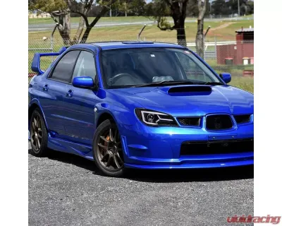 Spec-D LED Bar Sequential Turn Signal Projector Headlights (Glossy Black Housing/Clear Lens) Subaru WRX | STI 2006-2007 - 2LHP-WRX06BK-G2-TM