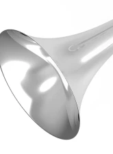 Spec-D Music Air Horn Chrome With 110DB 12V Compressor                                     - AH-6052-1 - Image 3