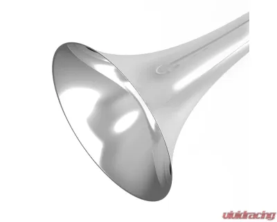 Spec-D Music Air Horn Chrome With 110DB 12V Compressor - AH-6052-1
