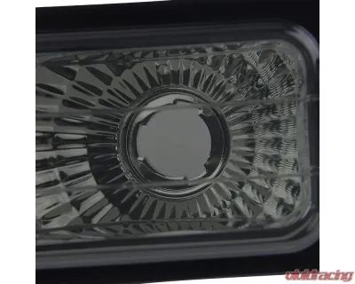 Spec-D Bumper Lights (Chrome Housing/Smoked Lens) Chevrolet | GMC 1988-1999 - LB-C1094G-RS