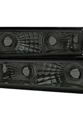 Spec-D Bumper Lights (Chrome Housing/Smoked Lens) Chevrolet | GMC 1988-1999                                     - LB-C1094G-RS - Image 10