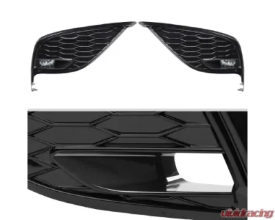 Spec-D Full LED Fog Lights Kit (Chrome Housing/Clear Lens) Toyota Camry 2021-2023 - LF-CAM21SECLED-DL