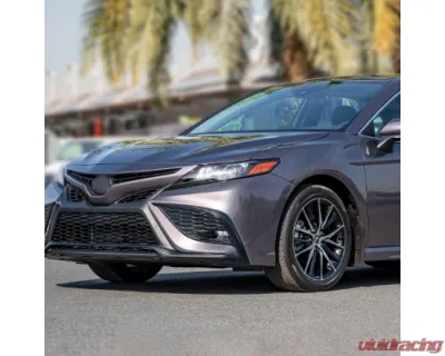 Spec-D Full LED Fog Lights Kit (Chrome Housing/Clear Lens) Toyota Camry 2021-2023 - LF-CAM21SECLED-DL