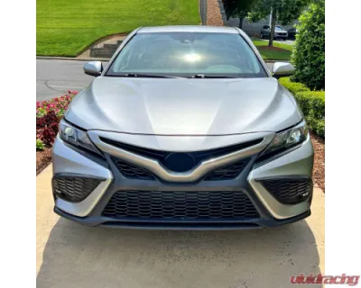 Spec-D Full LED Fog Lights Kit (Chrome Housing/Clear Lens) Toyota Camry 2021-2023 - LF-CAM21SECLED-DL