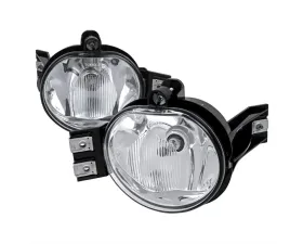 Spec-D Clear Fog Light Kit Without Wiring Dodge Ram 2002-2006