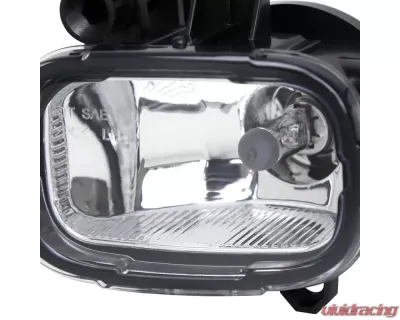 Spec-D H16 Fog Lights Kit (Chrome Housing/Clear lens) Nissan Rogue 2021-2023 - LF-RGE21COEM-DL
