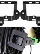 Spec-D H16 Fog Lights Kit (Chrome Housing/Clear lens) Nissan Rogue 2021-2023                                     - LF-RGE21COEM-DL - Image 6