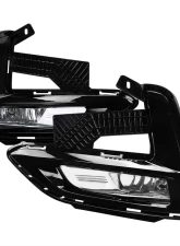 Spec-D Fog Light with Chrome Housing and Clear Lens Uses OE Wiring and Swith Nissan Sentra 2020-2021                                     - LF-SEN20COEM-DL - Image 10