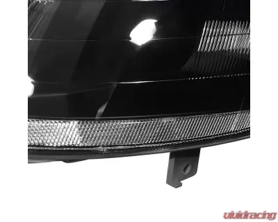 Spec-D Crystal Housing Headlights Black Honda Accord 1998-2002 - LH-ACD98JM-RS