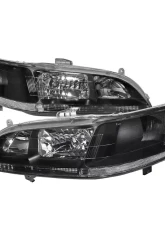 Spec-D Crystal Housing Headlights Black Honda Accord 1998-2002                                     - LH-ACD98JM-RS - Image 10