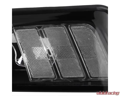 Spec-D Headlights- Black Ford Mustang 1999-2004 - LH-MST99JM-RS