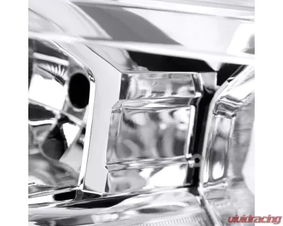 Spec-D OE Style Halogen Headlights with Chrome Housing and