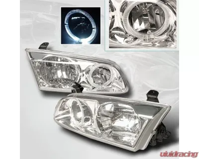 Spec-D Crystal Housing Headlights Chrome Toyota Camry 2000-2001 - LH-TCAM00-KS
