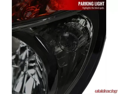 Spec-D Headlights Smoke Subaru WRX 2002-2003 - LH-WRX02G-ABM