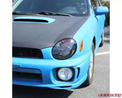 Spec-D Headlights Smoke Subaru WRX 2002-2003 - LH-WRX02G-ABM
