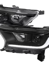 Spec-D Switchback Sequential LED Bar Projector Headlights (Matte Black Housing/Clear Lens) Ford Ranger 2019-2022                                     - LHP-RAN19JM-SQ-RS - Image 10