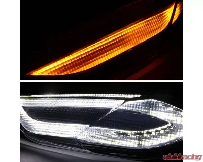 Spec-D LED Side Marker Clear Porsche Cayenne 2011-2014 - LSM-CAY11CLED-VS