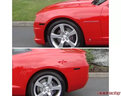 Spec-D LED Side Marker - Smoke Chevrolet Camaro 2010-2015 - LSM-CMR10GLED4P-VS