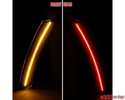 Spec-D LED Side Marker Chevrolet Camaro 2016-2018 - LSM-CMR16GLED4P-VS