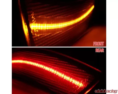 Spec-D LED Side Marker Chevrolet Camaro 2016-2018 - LSM-CMR16GLED4P-VS