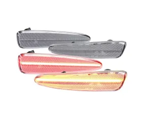 Spec-D C6 LED Side Markers With Clear Lens Chevrolet Corvette 2005-2013
