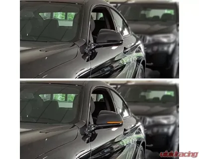Spec-D Side Mirror Blinker Smoke W SEQ Function BMW F Series 2012-2018 - LSM-F3012GLED-SQ-VS