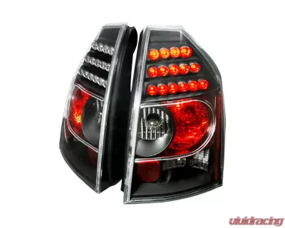 Spec-D LED Tail Lights Black Chrysler 300/300c 2005-2007 - LT-30005JMLED-KS