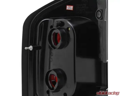 Spec-D Taillights (Chrome Housing/Clear Lens) Nissan Armada 2005-2015 - LT-AMD04-TM