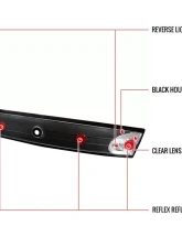 Spec-D Altezza Tail Light Chrome Chevrolet Cavalier 2003-2005                                     - LT-CAV03JM3-TM - Image 9