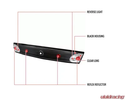 Spec-D Altezza Tail Light Chrome Chevrolet Cavalier 2003-2005 - LT-CAV03JM3-TM
